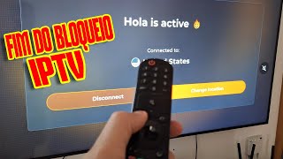 COMO USAR VPN NA SMART TV FIM DO BLOQUEIO IPTV [upl. by Pitarys]