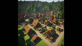 Building the Perfect Village 🏠  From Dirt Houses to Mansions 📚💰 minecraft [upl. by Ayat607]