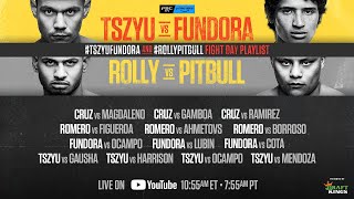 Fight Day Playlist Tszyu vs Fundora  Rolly vs Pitbull [upl. by Montgomery]