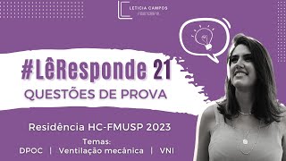 LêResponde 21 questões da Residência Multiprofissional do HCFMUSP 2023 [upl. by Nicko]