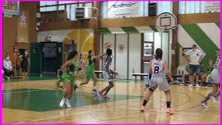 Basket U13 F Cht Région PACA Match amical 4ième QT SMUC Marseille vs Rousset 20 septembre 2020 [upl. by Tupler]