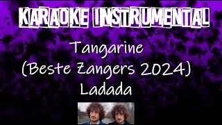 Tangarine  Ladada Last few words Beste Zangers 2024  Instrumental met tekst [upl. by Serge]