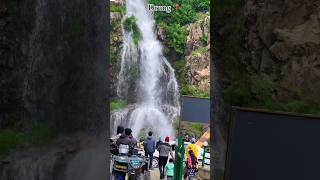 Drung waterfall Baramulla kashmir 10k travel kashmirviews drungwaterfall gulmargkashmir shorts [upl. by Iny]