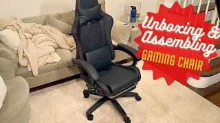 Unboxing amp Assembling the GTPLAYER pror Gaming Chair [upl. by Giavani439]