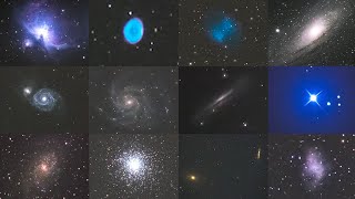 20 Deep Sky Objects through my 10quot Telescope  Live View [upl. by Irena]