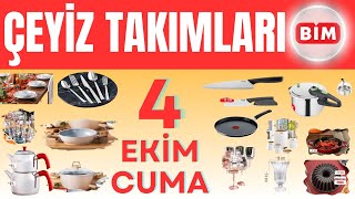 BİM ÇEYİZLİK TAKIMLAR  HARİKA ÜRÜNLER  BİM MUTFAK  BU CUMA BİMDE AKTÜELİ YAKALA RESMİ KATALOG [upl. by Chrisy]