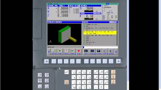 FANUC MANUAL GUIDE i Part 3 Creating a Basic Milling Program [upl. by Suqram]