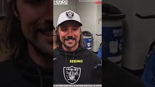 Las Vegas Raiders QB Gardner Minshew on Benching lasvegasraiders gardnerminshew raiders nfl [upl. by Artemed]