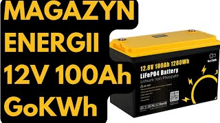 Nowy Projekt 4x12V Bateria LifePo4 128V 100Ah GoKWh [upl. by Damian]