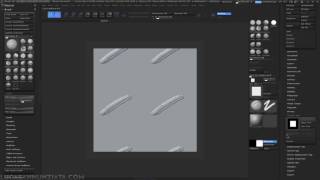 Zbrush Tiling Tools Demonstration [upl. by Ardnael20]