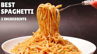 Easiest Spaghetti Pasta Recipe  Spaghetti Aglio e Olio Recipe  How To Make Spaghetti Pasta [upl. by Aillicec619]