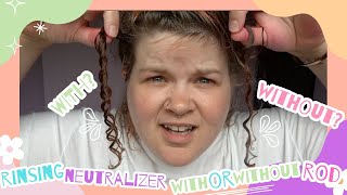 Should You Rinse Perm Neutralizer Before Or After Removing The Rod [upl. by Kacy]