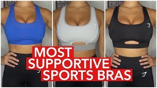 TOP 4 BEST SPORTS BRA FOR MAXIMUM SUPPORT [upl. by Atiuqa394]