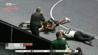 HIGHLIGHTS Mizzou Wrestling at Big 12 Champs Round 1 [upl. by Atiuqrahs562]