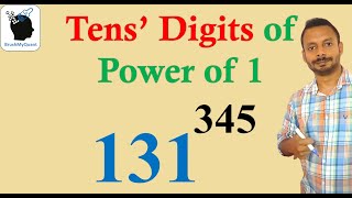 🔢✨ Tens Digit of Power of 1 ✨🔢 brushmyquant lasttwodigits [upl. by Annert]