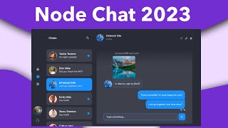 NodeJS Realtime Chat Build a FULLSTACK app in 27 Minutes Best UI 🤩 [upl. by Corley606]