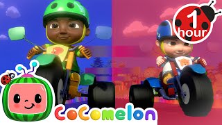 Summer Outdoor Race Bike Race Song  CoComelon  Its Cody Time  Songs for Kids amp Nursery Rhymes [upl. by Joe188]