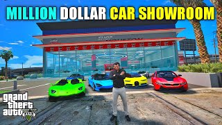 GTA 5  MICHAEL PRESIDENTS MILLION DOLLAR CAR SHOWROOM  BB GAMING [upl. by Osei]