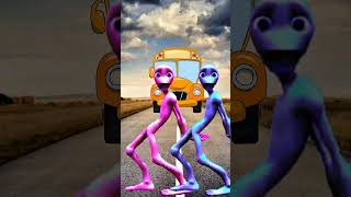 Dame tu cosita alien Dance👽 Vs Bus Driver Feight🤣😄😁rema funny dametocosita calmdown vfx shorts [upl. by Nydnarb]