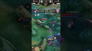 BTK and C9s intense Teamfight nact mlbb [upl. by Elleiand]