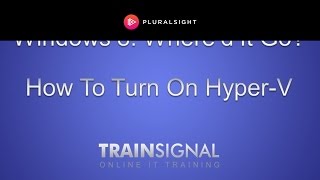 How to turn on HyperV in Windows 8 in less than 1 minute [upl. by Chariot]