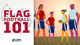 Flag Football 101 – Learn how to play Flag Football 🚩 🏈 [upl. by Seitz589]