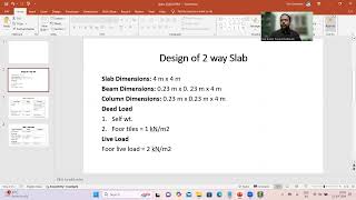 Design of 2 Way Slab Using STAAD Pro [upl. by Llehsor676]