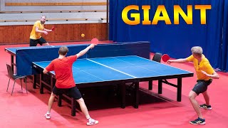 2 vs 1 Giant Ping Pong [upl. by Aeret]