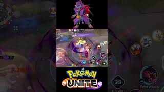 Zoroark fastest 1 vs many feint attack 😱🔥🔥 Pokémon Unite [upl. by Aihtebat]