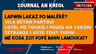 Cyclone  Bheki est encore très loin de chez nous Il va s’affaiblir très rapidement [upl. by Clements]