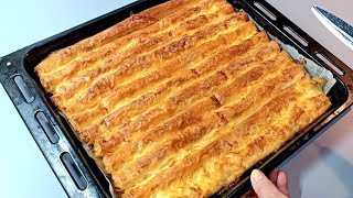 Crispy cheese pie with filo pastry  Quick and easy to make [upl. by Hillary38]