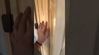 howto install and trim a jamb extension carpentry [upl. by Llenaej]