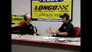 Joey Logano on SiriusXM NASCAR Radio at Longo Toyota 12810 [upl. by Eniotna]