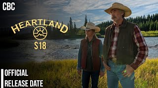 Heartland Season 18 Official Release Date  Heartland S18 Trailer  CBC [upl. by Oihsoy410]