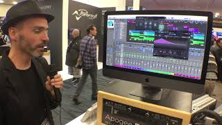 NAMM 2018 Apogee ensemble amp Element 88 neues Update vorgestellt [upl. by Haugen479]