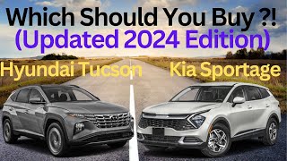 NEW 2024 Kia Sportage vs Hyundai Tucson Which Should You Buy [upl. by Mei]