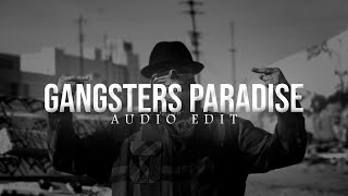 Gangstas Paradise   Audio Edit  Reverb  lofi gangstaparadise [upl. by Behah]