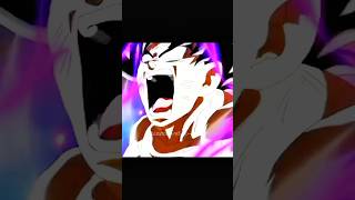 Ultra instinct god key defects on Goku saiyan body Omg 😳 😬 animeedit dragonball short [upl. by Melc]