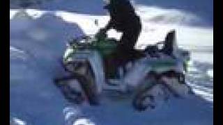 ARCTIC CAT 650H1 TATOU TRACKS [upl. by Darrey]