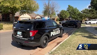 Suspect in custody after barricading themself in northwest OKC home [upl. by Wallis]