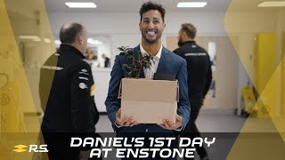 Daniels First Day at Enstone [upl. by Sigrid]