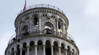 Majestic Princess Livorno Shore Excursion  Leaning Tower of Pisa by Trolley  April 2017 [upl. by Cote838]