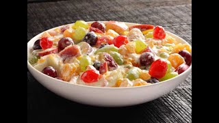 Creamy Fruit Chaat  Shortvideo  Special Ramadan Recipe  One Minute Recipe  Zaras world [upl. by Ailecec]