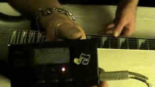 How to tune a floating bridge electric guitar [upl. by Castera]