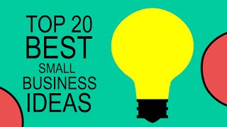 Top 20 Best Small Business Ideas for Beginners in 2024 [upl. by Sahcnip281]