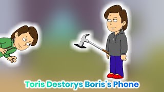 Toris Gets Grounded Toris Destroy Boriss Phone [upl. by Fortunato]