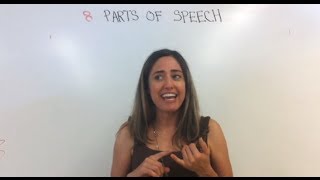 EIGHT PARTS OF SPEECH 1  INTRO [upl. by Biddie636]