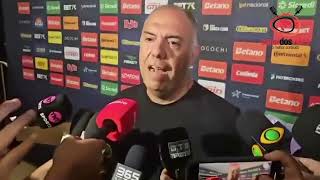 Marcos Braz Vice Presidente do Flamengo prega respeito com Atlético e sua torcida [upl. by Blythe714]