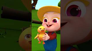 Baby learns how to take care of farm animals  Rosoomelody Song nurseryrhymes kidssong shorts [upl. by Radferd]