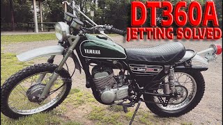 Yamaha DT360 carburetor is finally dialed in [upl. by Acinot]